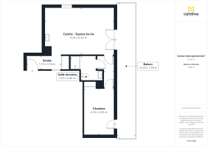 Appartement de 54.0 m² à Bordeaux