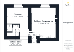 Appartement de 31.1 m² à Paris