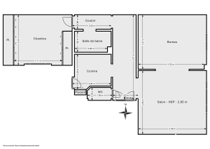 Appartement de 67.47 m² à Paris