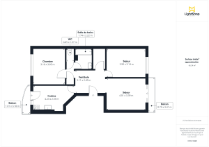 Appartement de 66.0 m² à Asnières-sur-Seine