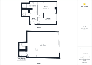 Appartement de 93.07 m² à Bagnolet