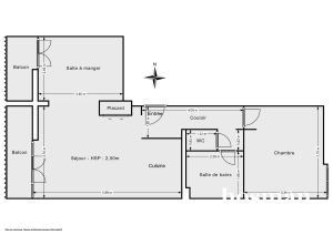 Appartement de 50.0 m² à Villejuif