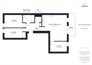 Appartement de 76.19 m² à Villejuif
