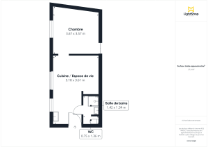 Appartement de 31.0 m² à Lyon