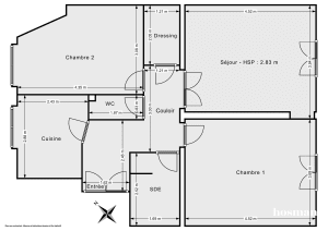 Appartement de 65.31 m² à Paris