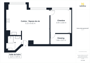 Appartement de 50.74 m² à Levallois-Perret