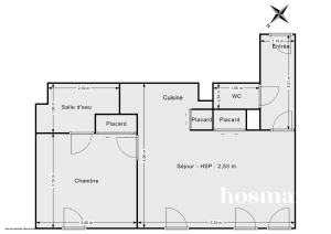 Appartement de 44.0 m² à Nantes