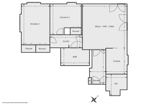 Appartement de 65.0 m² à Boulogne-Billancourt