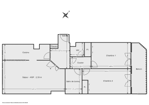 Appartement de 69.4 m² à Alfortville