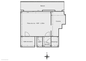 Appartement de 27.0 m² à Bagnolet