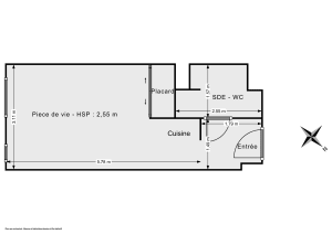 Appartement de 22.0 m² à Nantes