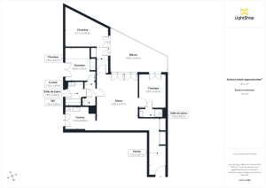 Appartement de 82.0 m² à Bordeaux