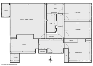 Appartement de 94.0 m² à Puteaux