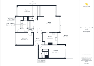 Appartement de 100.63 m² à Nantes