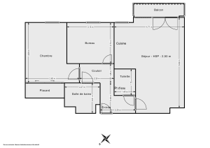 Appartement de 62.15 m² à Asnières-sur-Seine