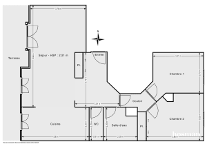 Appartement de 76.73 m² à Lyon