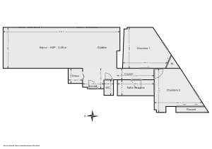 Appartement de 52.2 m² à Paris