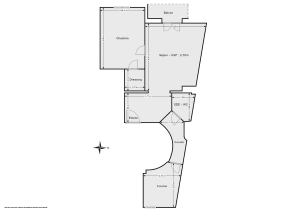 Appartement de 46.18 m² à Paris