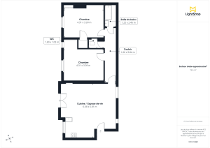 Appartement de 77.05 m² à Paris