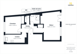 Appartement de 47.35 m² à Fontenay-sous-Bois