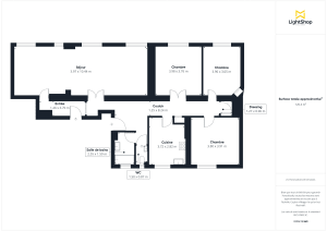 Appartement de 121.0 m² à Nantes