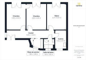 Appartement de 67.0 m² à Paris