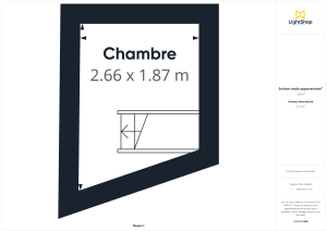 Appartement de 7.07 m² à Paris