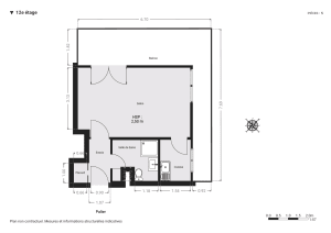 Appartement de 30.33 m² à Boulogne-Billancourt