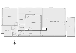 Appartement de 71.42 m² à Lyon