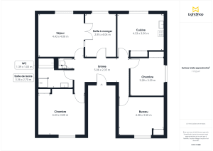 Appartement de 117.0 m² à Lyon