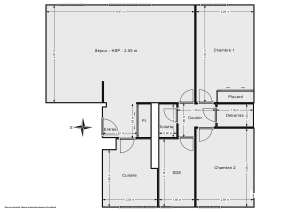 Appartement de 73.0 m² à Châtillon