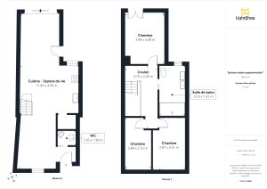 Maison de 84.0 m² à Bordeaux