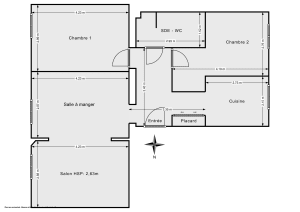 Appartement de 63.0 m² à Levallois-Perret