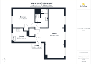 Appartement de 54.0 m² à Bordeaux