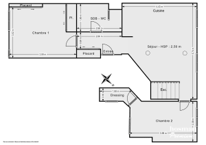 Duplex de 95.0 m² à Paris
