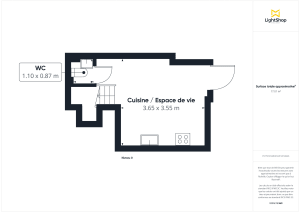 Duplex de 60.96 m² à Paris