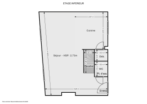 Appartement de 41.4 m² à Courbevoie