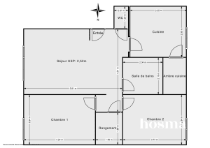 Appartement de 64.0 m² à Ivry-sur-Seine