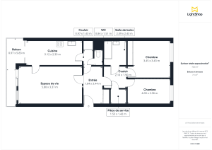 Appartement de 76.06 m² à Lyon