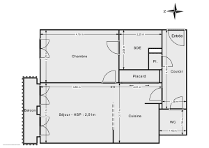 Appartement de 45.0 m² à La Garenne-Colombes