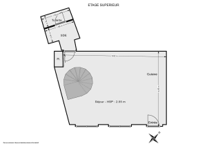 Appartement de 60.12 m² à Paris