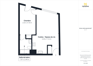 Appartement de 42.0 m² à Montreuil
