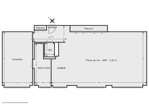 Appartement de 55.12 m² à Vanves