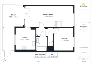Appartement de 95.0 m² à Bordeaux