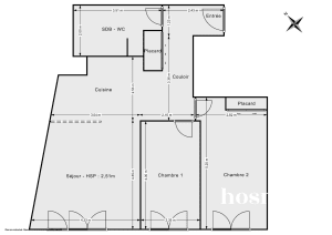 Appartement de 64.0 m² à Le Pré-Saint-Gervais