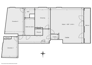 Appartement de 76.83 m² à Asnières-sur-Seine