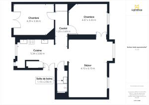 Appartement de 79.55 m² à Charenton-le-Pont