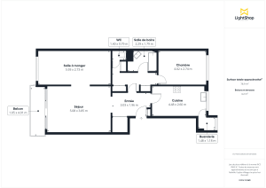 Appartement de 80.0 m² à Paris