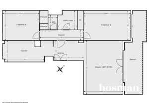 Appartement de 76.0 m² à Clamart