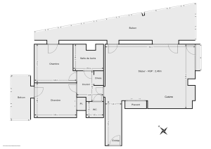 Appartement de 74.27 m² à Colombes